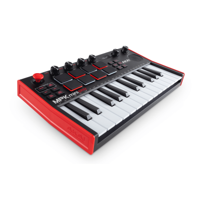 Akai MPKMINIPLAY MK3 Müzik Prodüksiyonu Dahili Ses Bankalı 25 Tuş Ped Kontrol Midi Klavye 