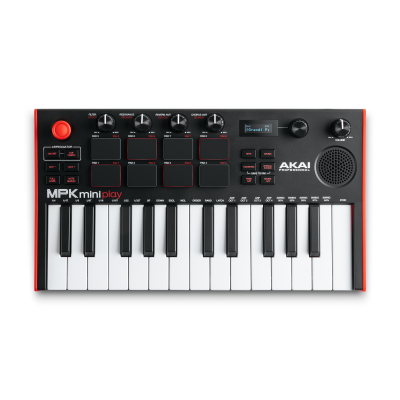 Akai MPKMINIPLAY MK3 Müzik Prodüksiyonu Dahili Ses Bankalı 25 Tuş Ped Kontrol Midi Klavye 