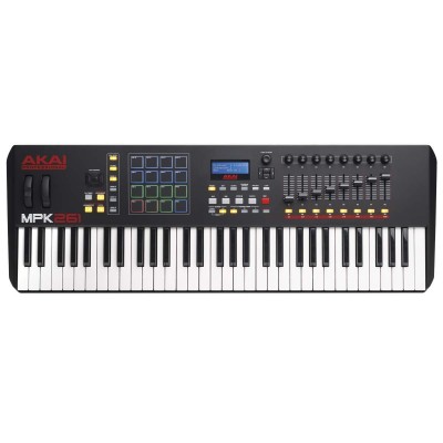 Akai MPK261 Müzik Prodüksiyonu 61 Tuş Ped Kontrol Midi Klavye