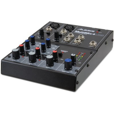 Alesis MultiMix4 4 Kanal Mikser Usbli 