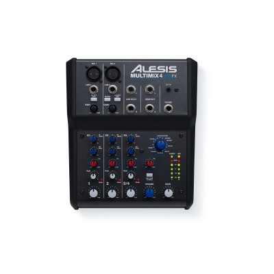 Alesis MultiMix4 FX 4 Kanal Mikser Efektli Usbli 