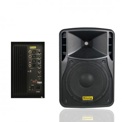 König K-1412A 12" Aktif Hoparlör 500 Watt