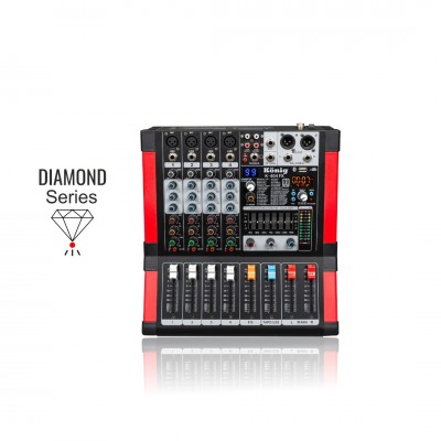 König K-404Fx Diamond 4 Kanal Mikser Efektli Usbli