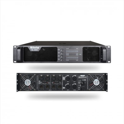 König B-2900 4 Kanal Power Amfi 4x600 Watt /4 ohm