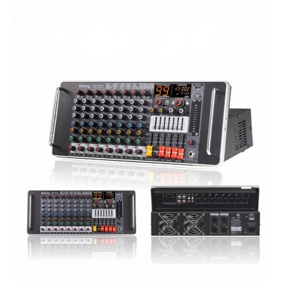 König KRP-PRO8 8 Kanal Rack Tip Power Mikser 