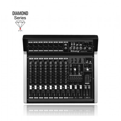 König KG-8Fx Diamond 9 Kanal Mikser Efektli