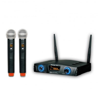 König K-312 EE UHF Çift Kanal 2 El Mikrofonu