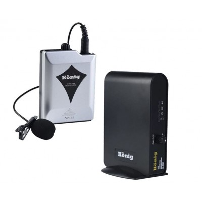 König K-301 Yaka UHF Tek Kanal Yaka Mikrofonu