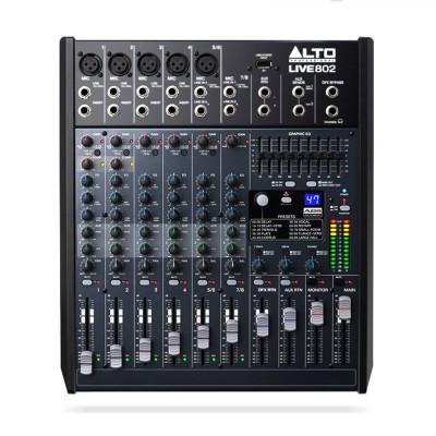 Alto Lıve 802 8 Kanal Mikser Efektli