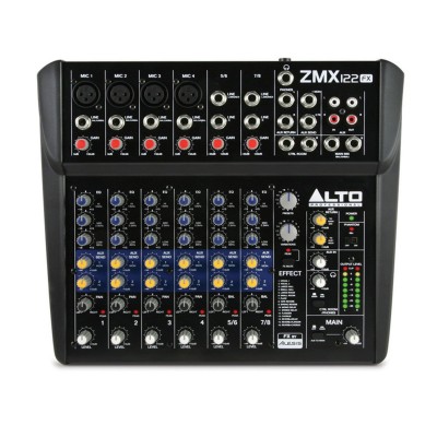 Alto Zmx 122Fx 8 Kanal Mikser Efektli