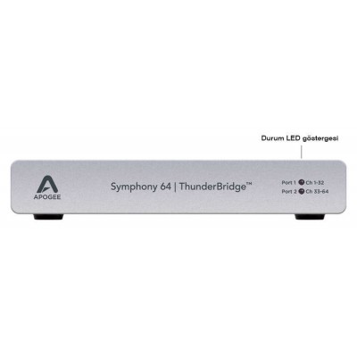 Apogee SYMPHONY 64 THUNDERBOLD 64 Kanal Ses Kartı
