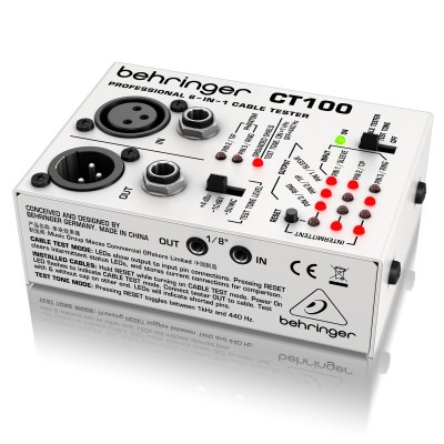 Behringer CT100 6'lı Kablo Test Cihazı