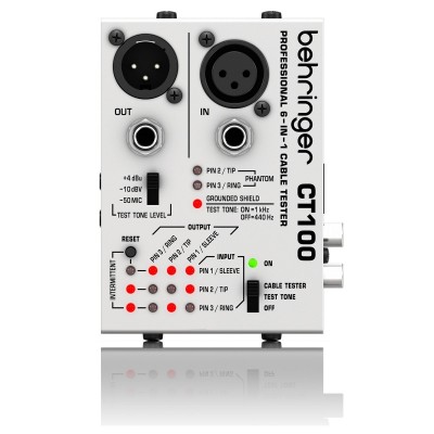Behringer CT100 6'lı Kablo Test Cihazı