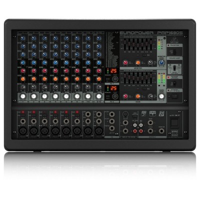 Behringer PMP1680S 10 Kanal Power Mikser 2x800 Watt Efektli