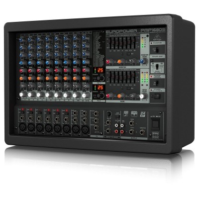 Behringer PMP1680S 10 Kanal Power Mikser 2x800 Watt Efektli