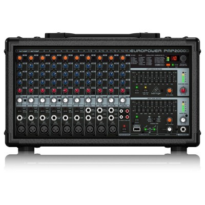 Behringer PMP2000D 14 Kanal Power Mikser 2x1000 Watt Efektli