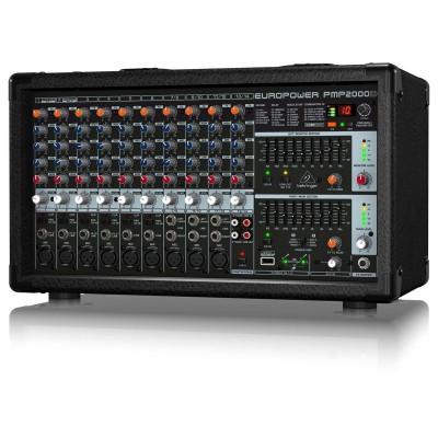 Behringer PMP2000D 14 Kanal Power Mikser 2x1000 Watt Efektli