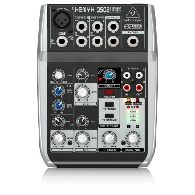 Behringer Q502USB 5 Kanal Mikser Usbli (Oz)