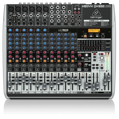 Behringer QX1832USB 18 Kanal Mikser Efektli Usbli
