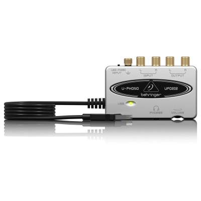 Behringer UF0202 2 Giriş 2 Çıkış Portatif USB Ses Kartı (Oz)