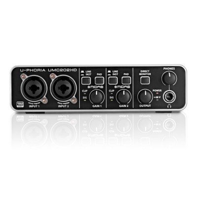 Behringer UMC202HD 2x2 USB Ses Kartı (Oz)