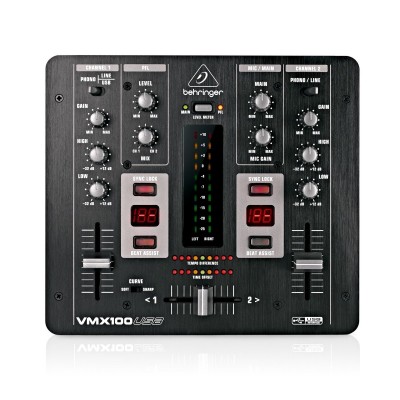 Behringer VMX100USB 2 Kanal Dj Mixer (Oz)