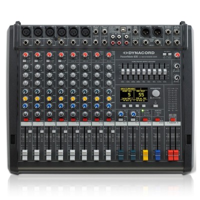 Dynacord Powermate 600 MK3  8 Kanal Power Mikser 2x1000 Watt Efektli