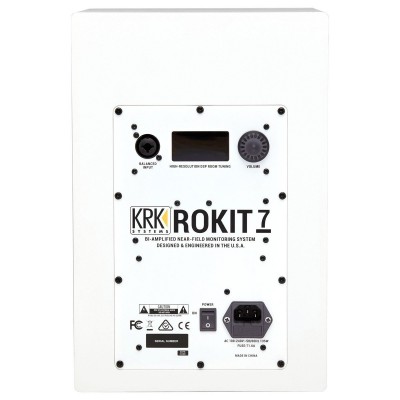 KRK ROKİT RP7 G4 WN 7" Aktif Stüdyo Referans Monitörü 145 Watt (Beyaz)