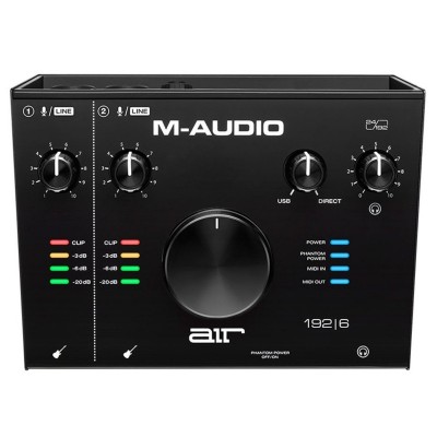 M-AUDIO AIR 192-6 2 Giriş 2 Çıkış USB Ses Kartı Midi 