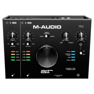 M-AUDIO AIR 192-8 4 Giriş 4 Çıkış USB Ses Kartı Midi 