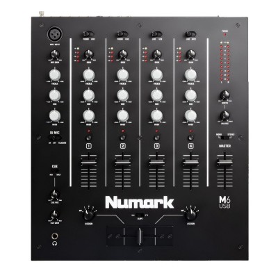 Numark M6USB  4 Kanal Dj Mixer