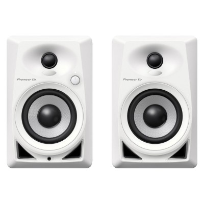 Pioneer DM-40-W 4" Aktif Stüdyo Referans Monitörü 40 Watt Beyaz (Çift)