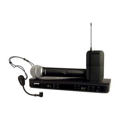 Shure BLX1288E/P31 2 li Kablosuz El + Headset Mikrofonu