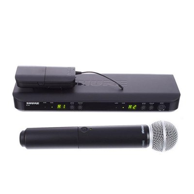 Shure BLX1288E/SM31 2 li Kablosuz El + Headset Mikrofonu