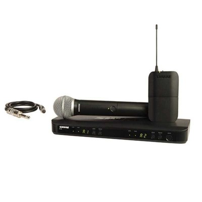 Shure BLX1288E/SM58 2 li Kablosuz El Mikrofonu