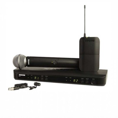 Shure BLX1288E/W85 2 li Kablosuz El + Yaka Mikrofonu