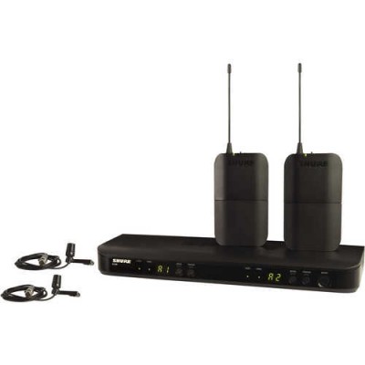Shure BLX188E/CVL 2 li Kablosuz Yaka Mikrofonu