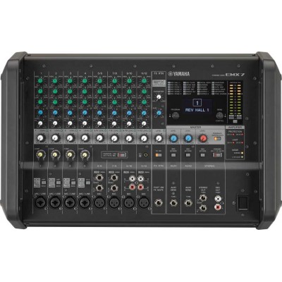 Yamaha EMX7 12 Kanal Power Mikser 2x710 Watt Efektli